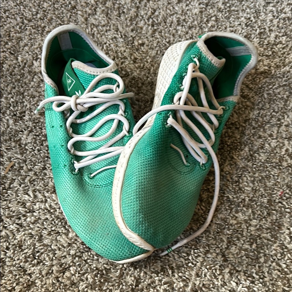 Allbirds Green and White Athletic Shoes